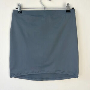 Skims Swim Tube Skirt Mini Gray